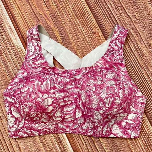 lululemon athletica Other - NWT Lululemon Enlite Bra Pink Floral